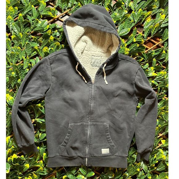 Hollister Blue Full Zip Hoodie Size Medium - Picture 2 of 10